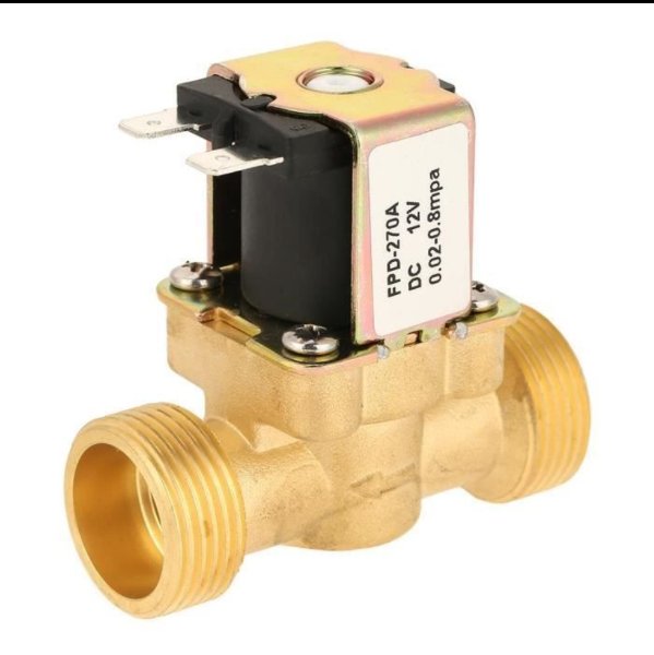 3/4" N/C DC 12V Électrovanne