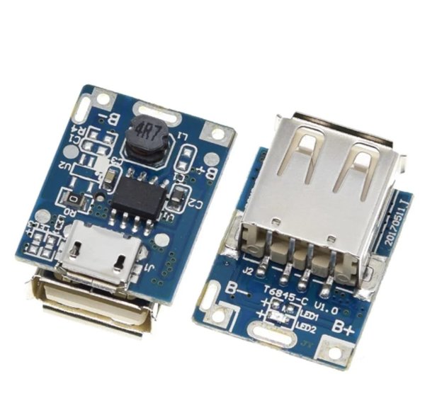 Chargeur de batterie Li-ion TP4056 avec port micro USB