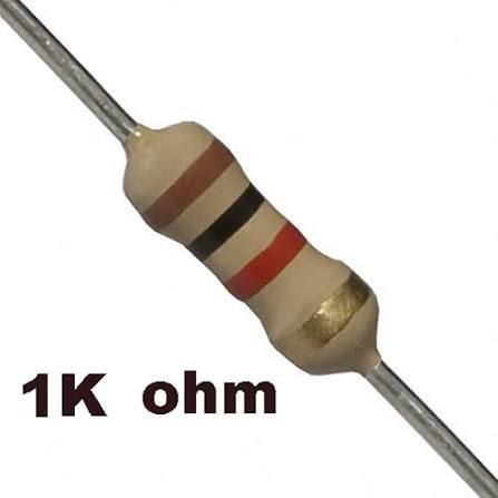Résistance de 1k ohm