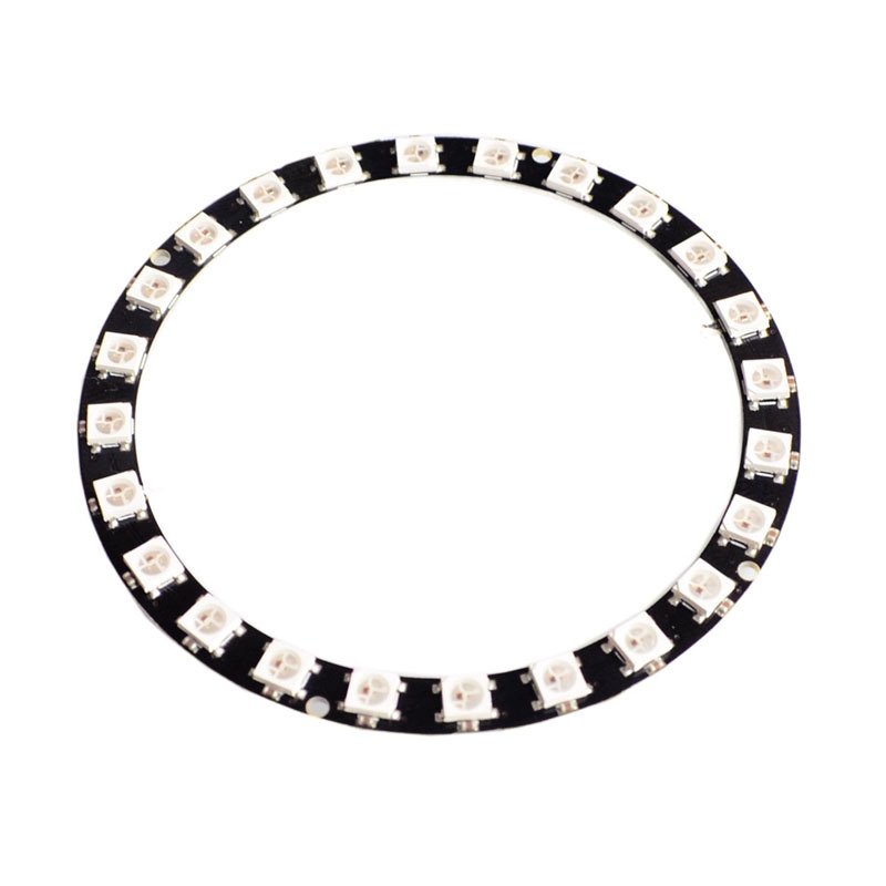 WS2812 5050 ANNEAU RGB 24 LED