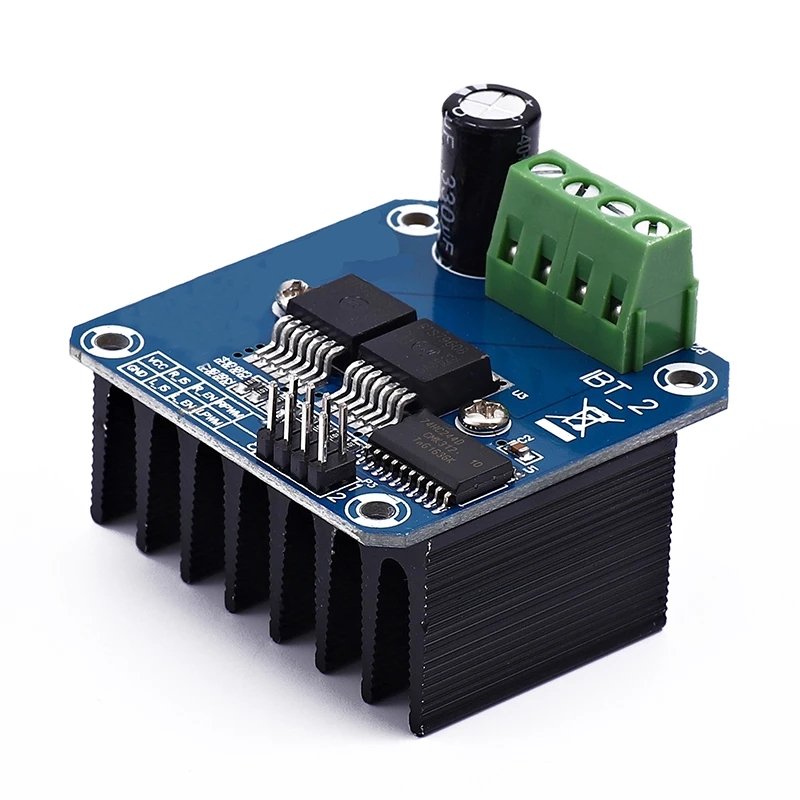 Module de commande de moteur haute puissance double BTS7960 43A pont en H / diagnostic de courant pour voiture intelligente DIY 2
